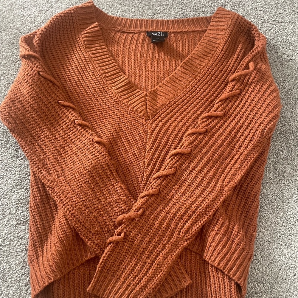 Fall sweater (orange)